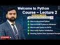 How to Install Python on Windows Python Tutorial for beginners Python installation guide