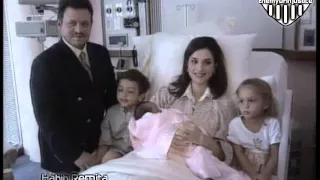 الأردن الملك عبدالله الثاني يرزق ببنت 2000 