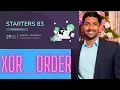 Codechef Starters 83 Order by XOR solution XOR ORDER Hindi