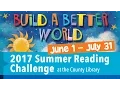 BUILD A BETTER WORLD with Salt Lake County Library Summer Reading Challenge