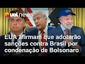 Download Lagu EUA prometem que adotarão novas sanções contra o Brasil após condenação de Bolsonaro pelo STF