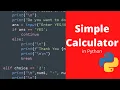 Make Calculator Without GUI by Python A simple Calculator by Python