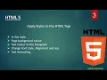 HTML5 Apply CSS and Formatting Text