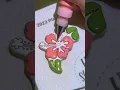 Perfect Puffy Icing with No Craters cookie decorating with royal icing
