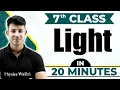 Light Cheat Sheet Series For Class 7th