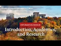 Cornell University Undergraduate Admissions Info Session Part 1 Introduction Academics Research