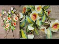Lagu masking tape | flower making | handmade | DIY flowers | tape flowers | tutorial | decor