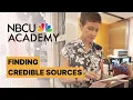 How Journalists Find Credible Sources
