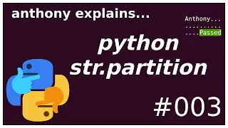 my favorite python str method beginner - intermediate anthony explains