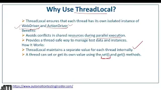 Part 11 Parallel Testing with Selenium Java Framework using ThreadLocal class and TestNG