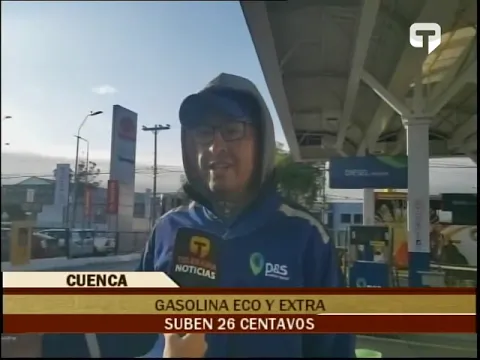 Gasolina Eco y Extra suben 26 centavos