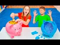 Nastya and Friends teach how to save money