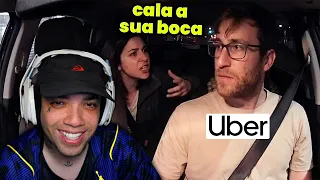 os passageiros mais sem noção do uber kkkkk