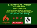 CREATE PROJECT IN CODEIGNITER CODEIGNITER TUTORIAL RAZA COMPUTER INSTITUTE