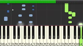 Hussein Al Jassmi Ahibak حسين الجسمي أحبك Piano Tutorial 