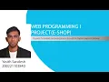 Web Project Task 33 1st Year Semester 01 Java Institute Yasith Sandesh