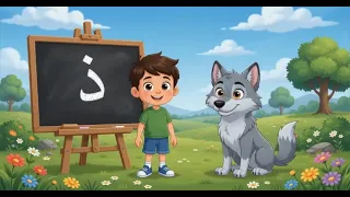                                   الحروف الهجائية العربية مع أسماء الحيوانات دندنها