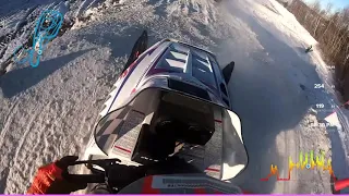 Polarisracing com 98 xc600 vs 2000 xc600 vs 2017 sleds race