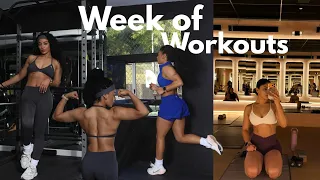 Week of Workouts That Transformed My Physique | 2-A-Days + HYROX Training | jasmeannnn