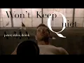 peter stiles derek amv won t keep quiet