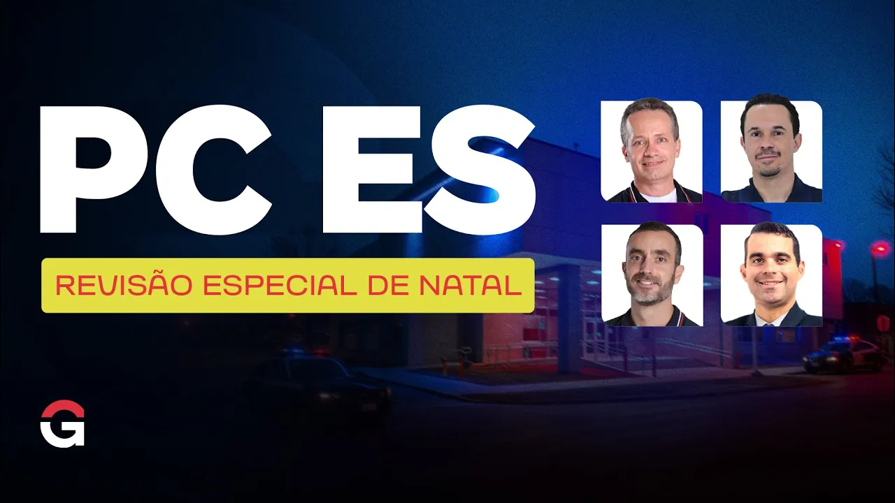 Concurso PC ES | Revisão Especial de Natal