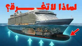 لماذا لا تغرق السفن الفولاذية العملاقة؟ السر الهندسي الذي لا يعرفه أحد