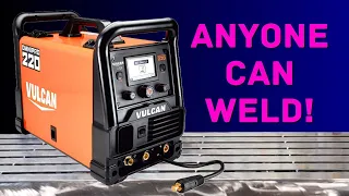 Harbor Freight Welder Vulcan Omnipro 220 FLUX MIG STICK TIG