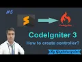Create controller in CodeIgniter 3 5