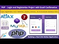 Remember Login and Cookies PHP - Login Registration With Email Project Part 7