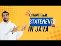 Conditional Statements in Java if if-else else-if switch Explained for Beginners