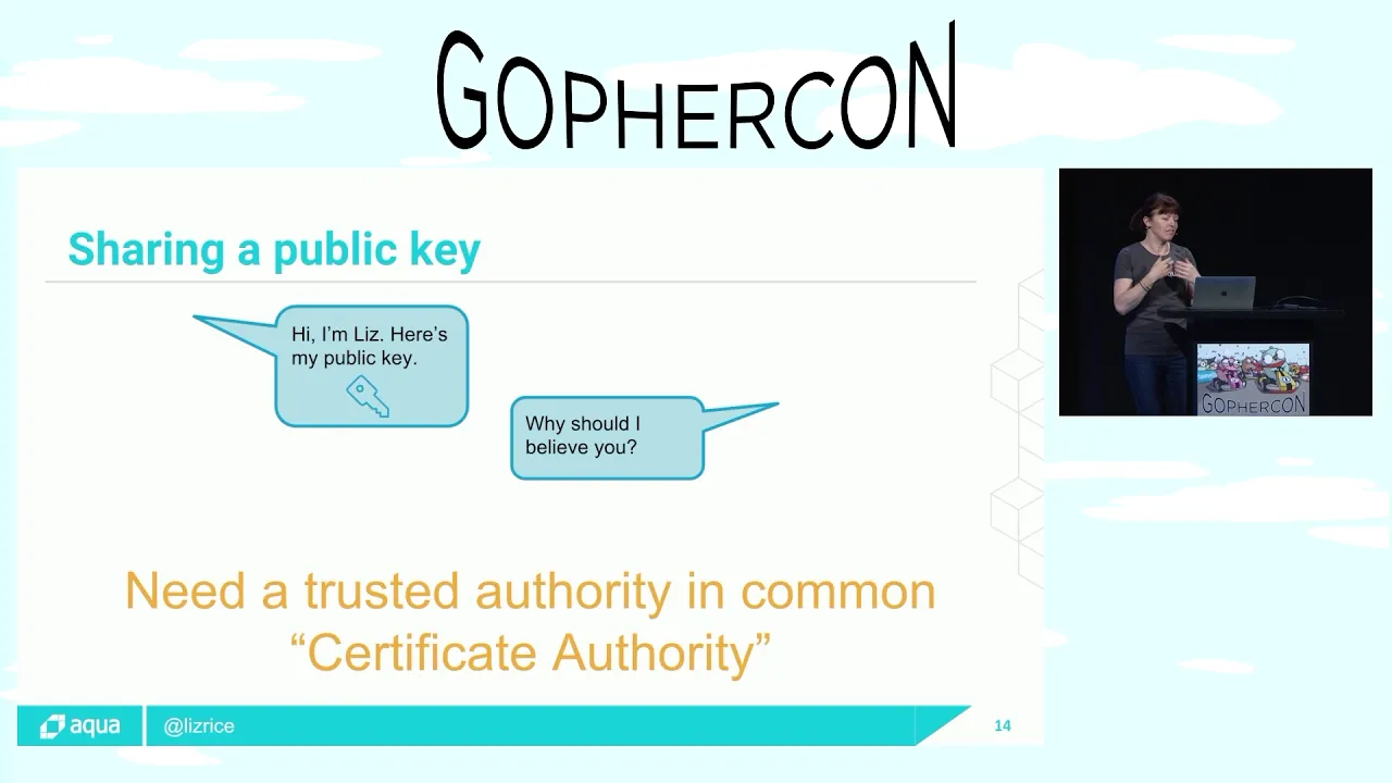 GopherCon 2018: The Go Programmer's Guide to Secure Connections - Liz Rice