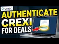 How to authenticate with Crexi for deal finding - Beginner Guide