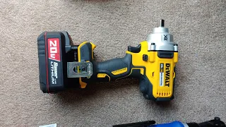 battery adapter working off of Bauer Battery on Dewalt Impact Wrench