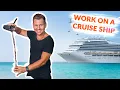 WORK ON A CRUISE SHIP IS IT FOR YOU