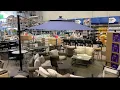 Allen and Roth Lighted patio shade umbrella install - GURM819003J-3