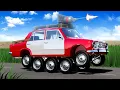I Built a TANK From a CAR - The Long Drive Gameplay