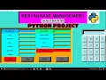 PYTHON RESTAURANT CALCULATOR PROJECT