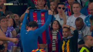 هدف ميسي على ريال مدريد جنون فهد العتيبي 4K 