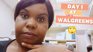 Day 1 as a Pharmacy Tech at Walgreens