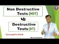 Destructive VS Non Destructive Testing What is Material Testing