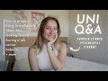 UNI Q A from a unimelb science psychology student - preparation workload balance friends