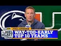 Joel Klatt s Way-Too-Early Top 10 for 2025 Season