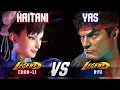 Lagu SF6 ▰ HAITANI (Chun-Li) vs YAS (Ryu) ▰ High Level Gameplay