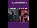 Dance Monkey | autotune vs real voice | music video | tiktok trending | aura #shorts #tdm45