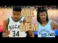 Milwaukee Bucks vs Memphis Grizzlies - REGULAR SEASON
