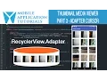 Android development tutorial creating media thumbnail viewer - Part 3 MediaStore thumbnails