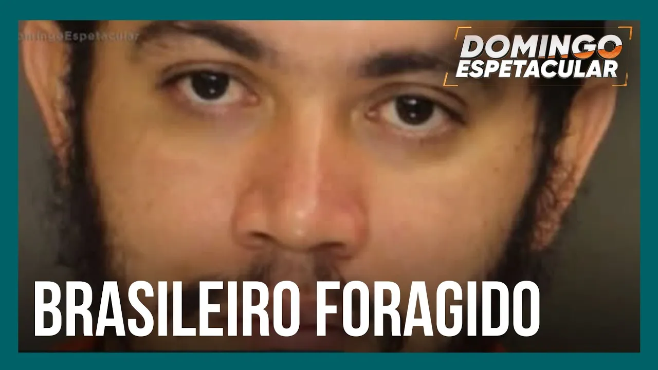 ‘Extremamente perigoso’: brasileiro condenado à prisão perpétua é procurado pela polícia dos EUA