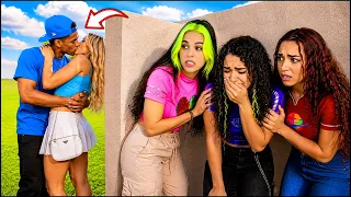 PEGAMOS O NAMORADO DA ISA NO FLAGRA TRAINDO ELA COM OUTRA MULHER *ela terminou com ele na hora!