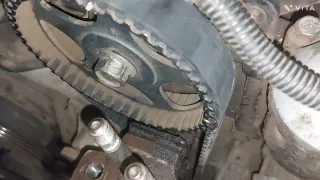 ضبط وتغيير سير الكاتينة التايمنج لسيارة هيونداى فيرنا Adjust Timing Belt Engineeringscience  ضبط وتغيير سير الكاتينة التايمنج لسيارة هيونداى فيرنا Adjust Timing Belt Engineeringscience