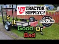 Tractor Supply 5x8 Carry-On Trailer honest review after 4 years of owning